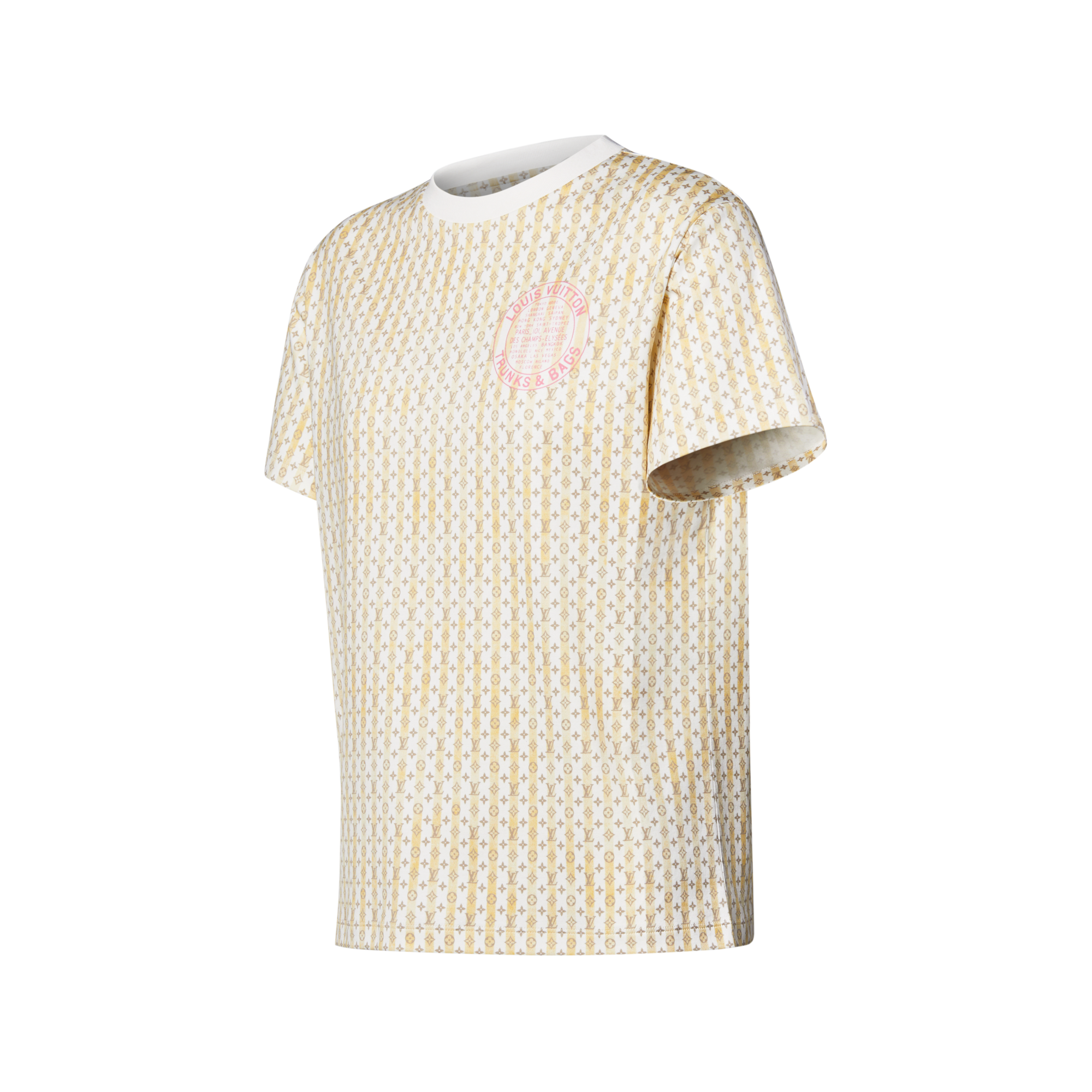 モノグラム ストライプ Tシャツ ｜ルイ・ヴィトン 公式サイト - 1AK0GJ